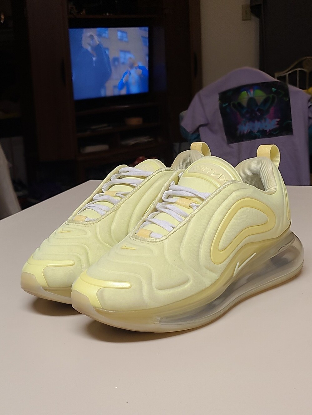 Nike Air Max 720 SE Luminous Green casual running sneakers size 7